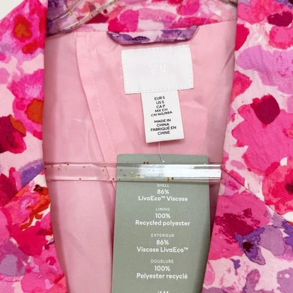 Pink floral blazer - Picture 12 of 15